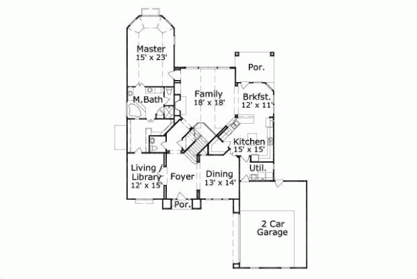 Main Floor Plan: 19-647