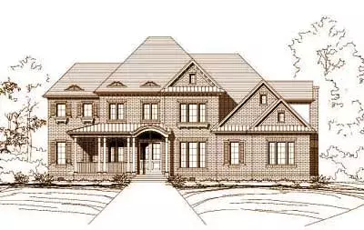 Traditional house plans 19-650 - front exterior, 4,065 sq ft, 4 bed, 4 bath house plans | Monster House Plans