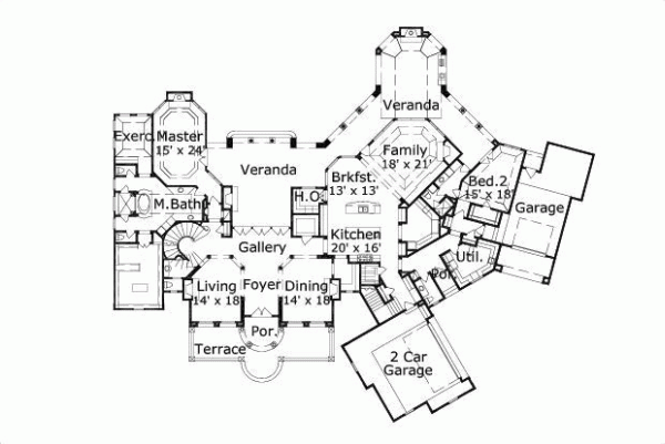 Main Floor Plan: 19-671