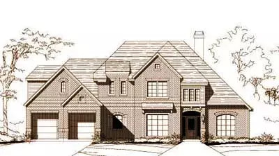 Traditional house plans 19-712 - front exterior, 3,459 sq ft, 4 bed, 3 bath house plans | Monster House Plans