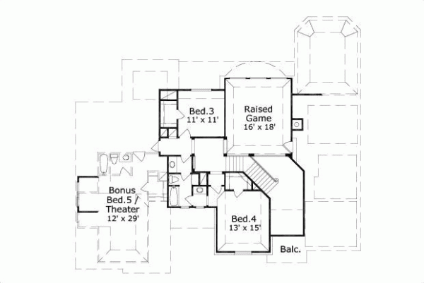 Upper/Second Floor Plan:19-713