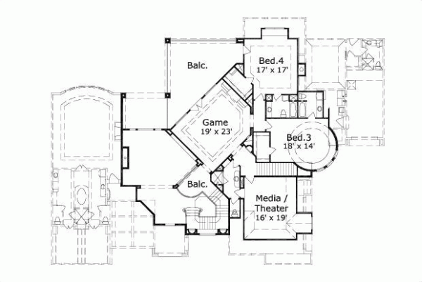 Upper/Second Floor Plan:19-719