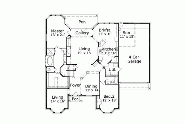 Main Floor Plan: 19-733