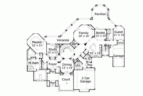Main Floor Plan: 19-742