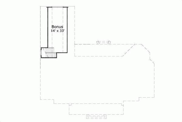 Upper/Second Floor Plan: 19-761