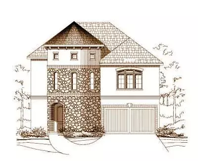 Mediterranean house plans 19-780 - front exterior, 3,015 sq ft, 4 bed, 3 bath house plans | Monster House Plans