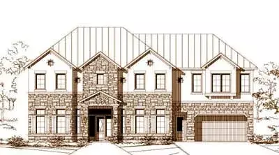 Tuscan house plans 19-781 - front exterior, 3,631 sq ft, 4 bed, 3 bath house plans | Monster House Plans