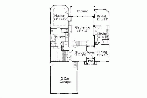 Main Floor Plan: 19-792
