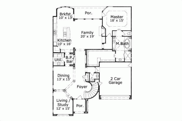 Main Floor Plan: 19-794