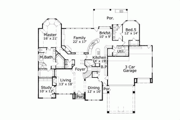 Main Floor Plan: 19-795