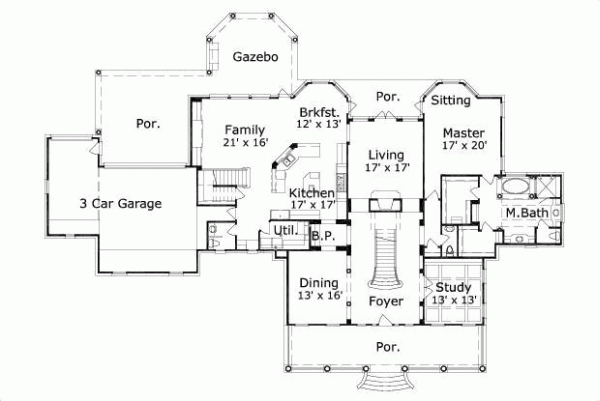 Main Floor Plan: 19-811