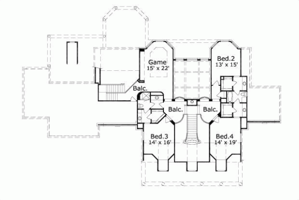 Upper/Second Floor Plan: 19-811