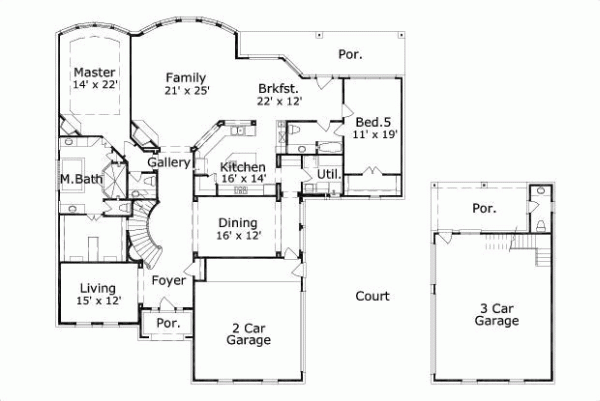 Main Floor Plan: 19-828