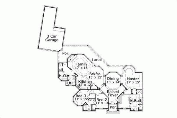 Main Floor Plan: 19-852