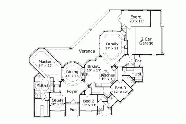 Main Floor Plan: 19-855