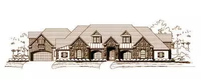 Craftsman house plans 19-869 - front exterior, 6,888 sq ft, 4 bed, 4 bath house plans | Monster House Plans
