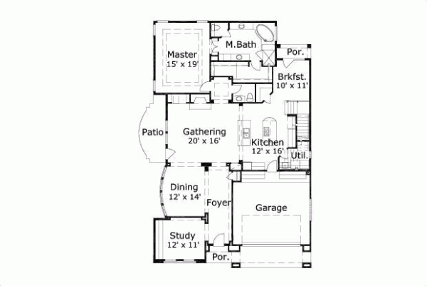 Main Floor Plan: 19-882