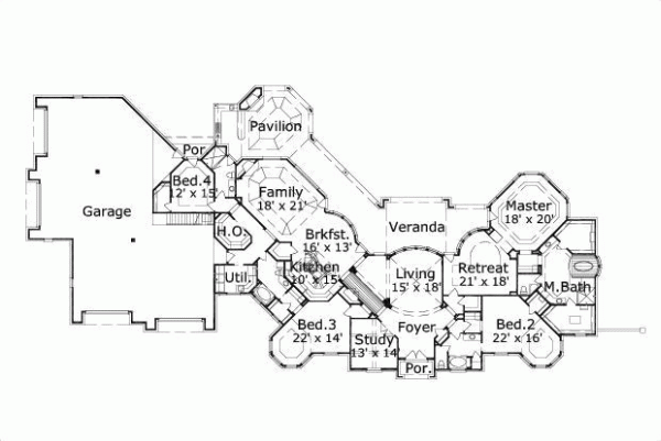 Main Floor Plan: 19-891