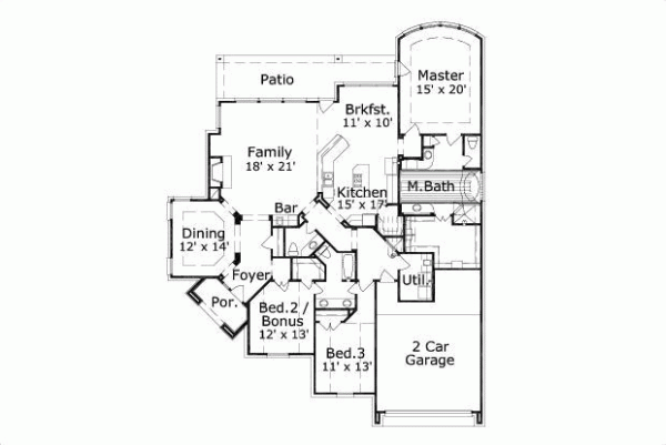 Main Floor Plan: 19-892