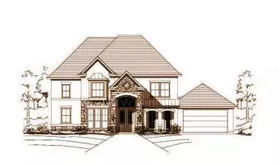 Traditional house plans 19-893 - front exterior, 3,520 sq ft, 5 bed, 3 bath house plans | Monster House Plans