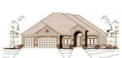 Traditional house plans 19-906 - front exterior, 3,264 sq ft, 4 bed, 4 bath house plans | Monster House Plans
