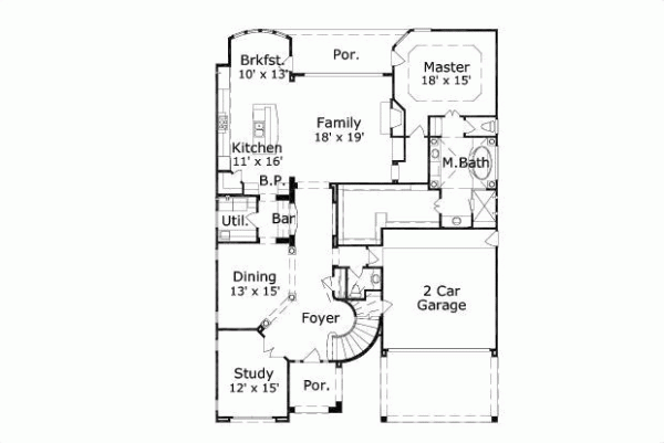 Main Floor Plan: 19-910