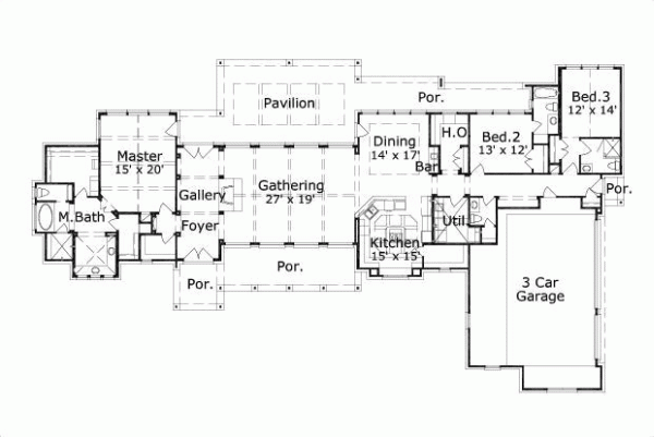 Main Floor Plan: 19-929