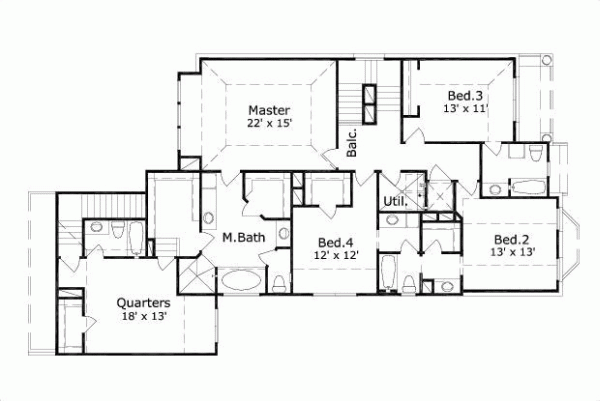 Upper/Second Floor Plan:19-941