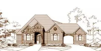 Traditional house plans 19-948 - front exterior, 3,852 sq ft, 4 bed, 3 bath house plans | Monster House Plans