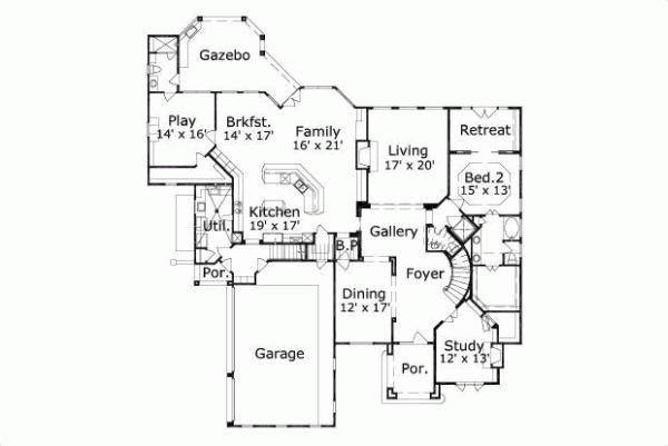 Main Floor Plan: 19-975