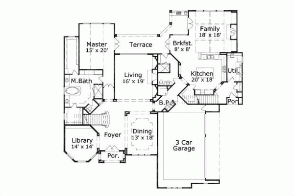 Main Floor Plan: 19-983