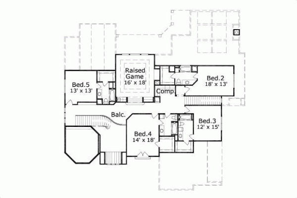 Upper/Second Floor Plan:19-983