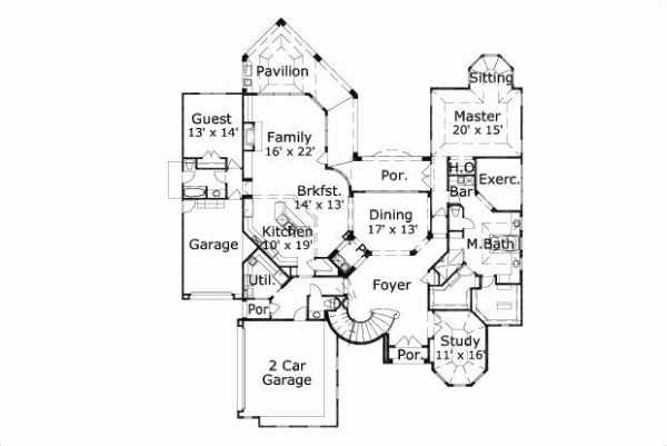 Main Floor Plan: 19-998