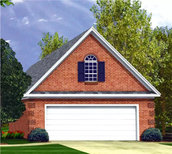 European house plans 2-101 - front exterior, 1,003 sq ft, 0 bed, 0 bath house plans | Monster House Plans