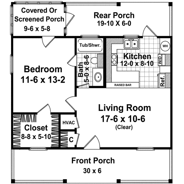 Main Floor Plan: 2-108