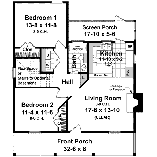 Main Floor Plan: 2-113