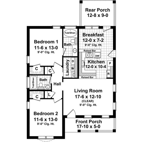 Main Floor Plan: 2-118