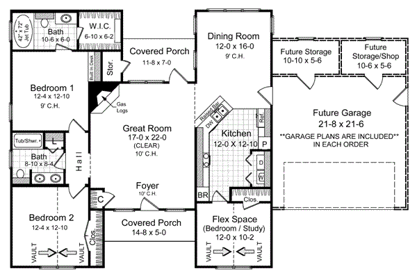 Main Floor Plan: 2-135