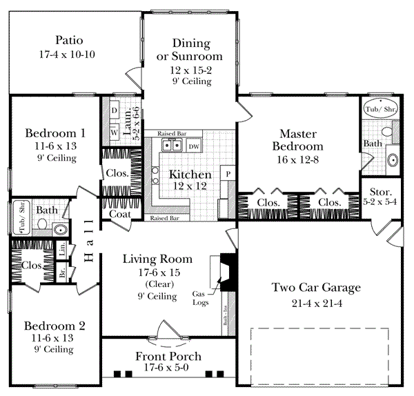 Main Floor Plan: 2-137
