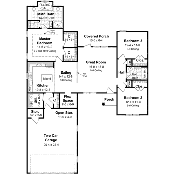 Main Floor Plan: 2-146