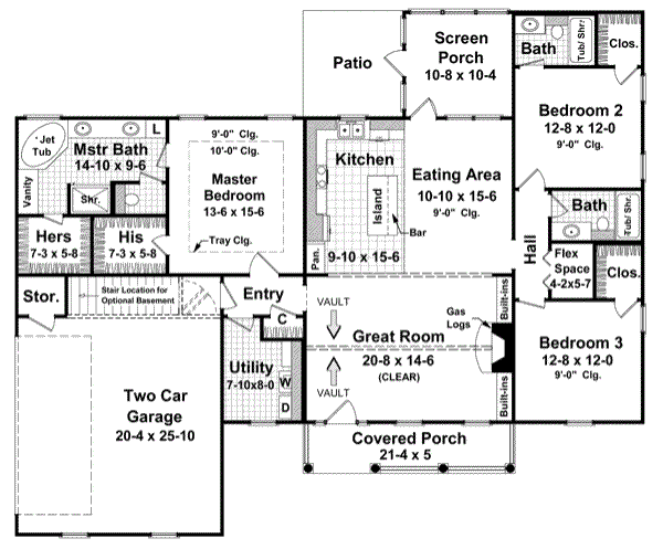 Main Floor Plan: 2-175