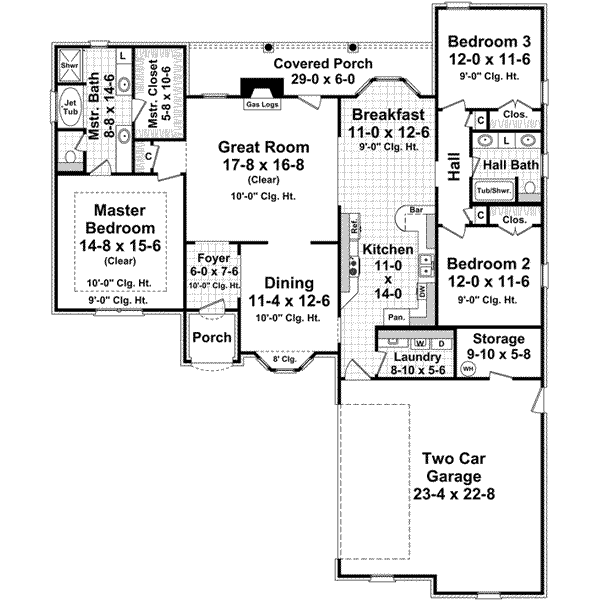 Main Floor Plan: 2-185