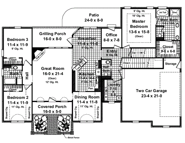 Main Floor Plan: 2-194