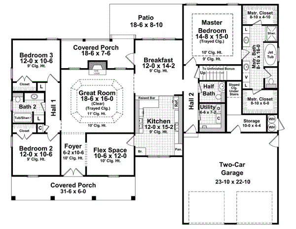 Main Floor Plan: 2-212