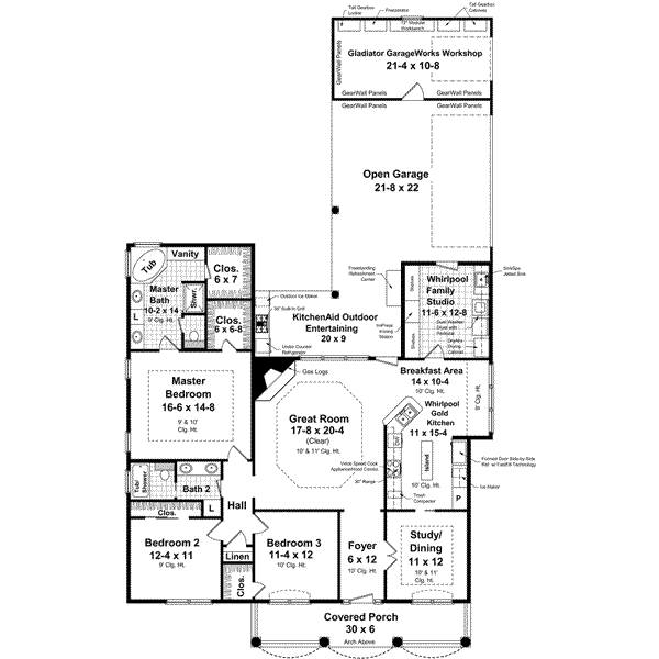Main Floor Plan: 2-219