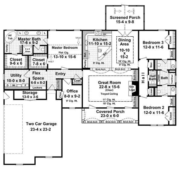 Main Floor Plan: 2-228
