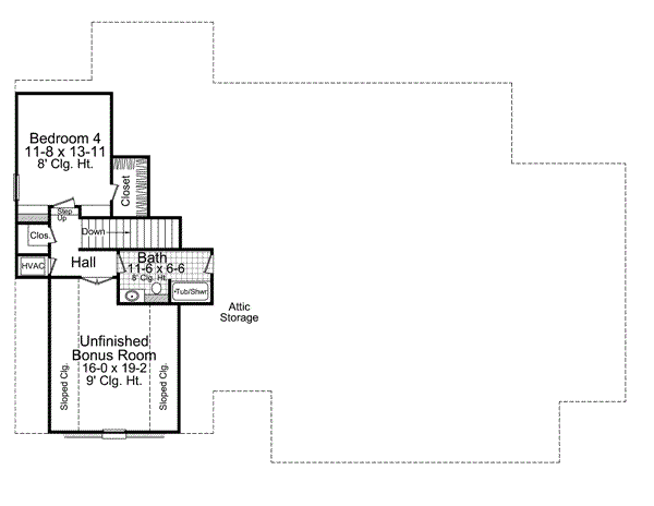 Upper/Second Floor Plan:2-255