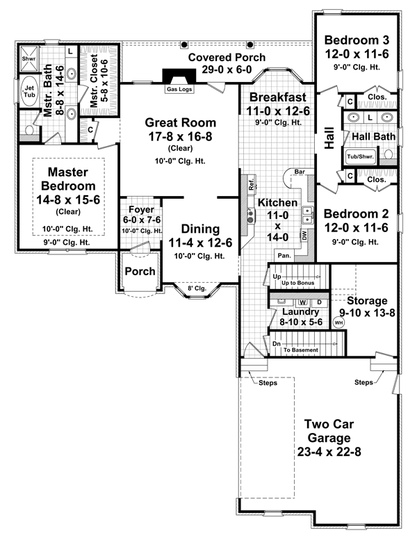 Main Floor Plan: 2-274