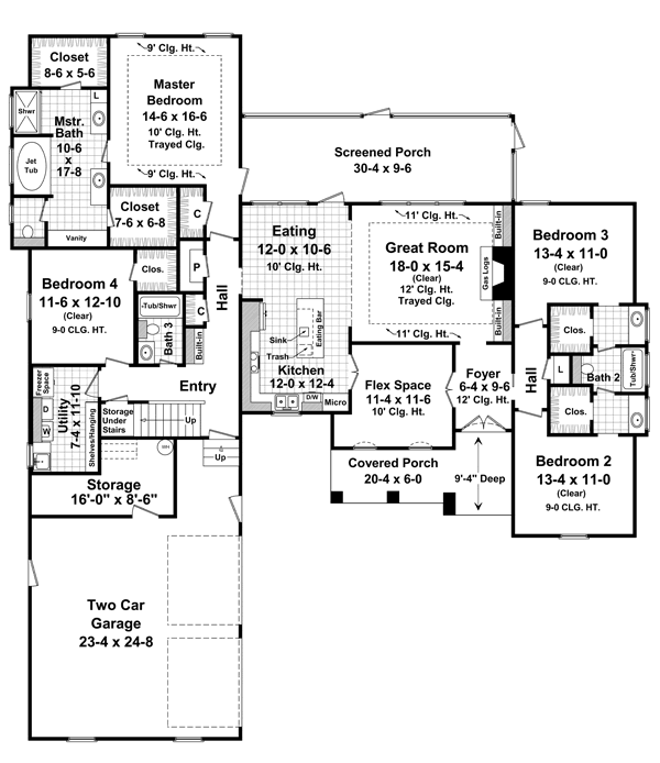 Main Floor Plan: 2-288