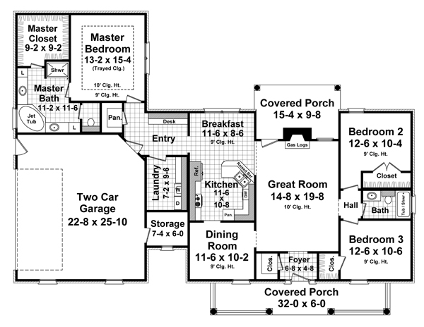 Main Floor Plan: 2-294